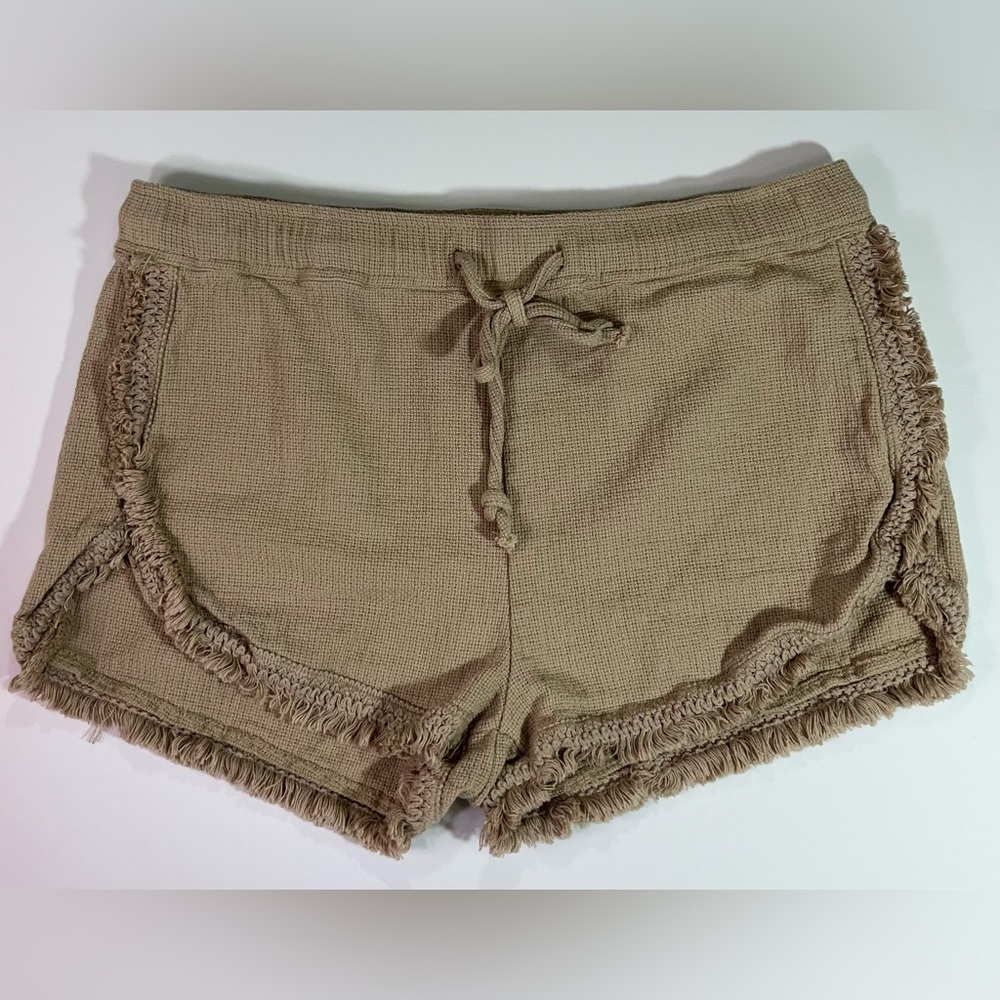 Ban•Jara Khaki 100% Cotton Shorts Women’s Size Large